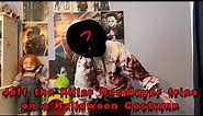Jeff the Killer Cosplayer Tries On a Halloween Costume