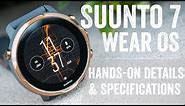 Suunto 7 with Wear OS - Hands-on details and interface walk-through