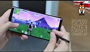 Fortnite Gameplay on the Samsung Galaxy Note 9, Exclusive & no Google Play
