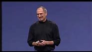 2007 Steve Jobs presents the first iPhone at the Apple Keynote