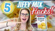 5 MIND-BLOWING Hacks to amp up your Jiffy Cornbread Mix | Easy Recipes using JIFFY MIX