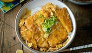 Katsudon (Pork Cutlet Rice Bowl) (Video) かつ丼