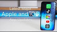 Latest Major Apple and iOS App Updates - What's New?