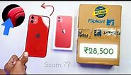 iPhone 11 at ₹28,500 Unboxing & Review 🤩 Flipkart Big Billion Days Sale Unit : Cracks 😢