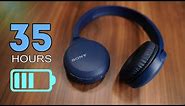 Sony WH-CH510 Bluetooth 5.0 headphone, Google Assistant, 35 hours usage time