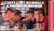 Chefs vs Normals Japanese Food Pairing FACE-OFF | Sorted Food
