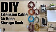 Simple DIY Extension Cable Storage Rack