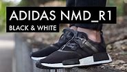 ADIDAS NMD_R1 'Core Black & White' | On-Feet