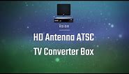 How to install a TV converter box - featuring Voion HD Antenna ATSC TV Converter Box