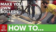 How To Make Your Own Cycle Rollers For Under $32 Or £20!