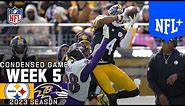 Ravens vs. Steelers | Week 5, 2023 | NFL+ Condensed Game