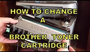 How To Change Toner In a Laser Printer (Brother MFC L2700DW)