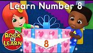 Learn About the Number 8 | Number of the Day: 8 | Learn Eight with Manipulatives | Rock 'N Learn