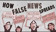 How false news can spread - Noah Tavlin