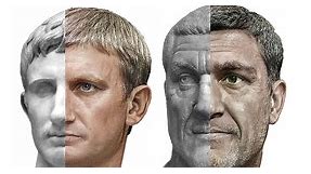 For the First Time, We Can See What the Real Faces of 54 Roman Emperors Look Like