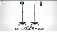 Universal Rolling Tablet Stands for iPad & Android Devices