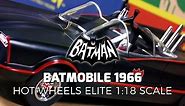 Hot Wheels Elite Batmobile 1966 1:18 Scale Diecast