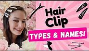 Hair Clip Types and Their Names (including Pearl Hair Clips & French Barrettes!)