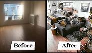 Studio Apartment Makeover: My 500 sq ft Studio Apartment Before and After