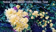 Nokia Lumia 920 Camera Test (1080p Video Test)