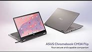 ASUS Chromebook CM34 Flip (CM3401) #AMD | 2023