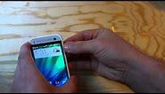 How to Insert/Remove SIM and SD Cards for the HTC One Remix