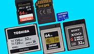 The ultimate guide to buying memory cards