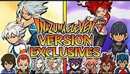 Inazuma Eleven - All Version Exclusives and Which Game to Play