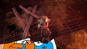 Groot shows his drawing(meme)