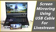 How To Mirroring Screen Mobile To Laptop/pc Without Any Software