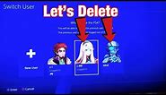 PS4: How to Delete User Accounts (REMOVE EX GF or BF) (2020 Tutorial)