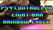 PS4 Controller Light Bar Rainbow Cycle (PC)