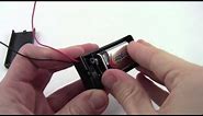 How to Install a 9V Battery
