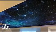 Fiber optic star ceiling panel