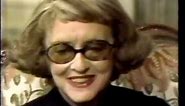 Bette Davis--Stanley Siegel Show, Complete Interview, 1977