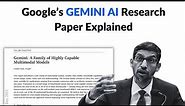 Google's Gemini Paper Fully Explained In 5 Mins