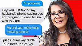 "IM PREGNANT" WRONG PERSON TEXT PRANK