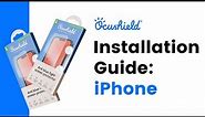 Installation guide: Your iPhone / Smartphone Ocushield® - anti blue light screen protector