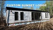 Sunset Lodge | Custom Modular Home | Rockbox Structures