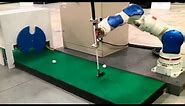 Motoman Robot SIA20D shows how to putt
