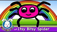 The Itsy Bitsy Spider with lyrics | Nursery Rhymes for Baby & kids