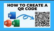 How to create a QR code in Microsoft Office