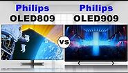 Philips 809 vs 909 OLED+" OLED TV | Review | Android TV 2024
