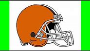 How to Draw the Cleveland Browns Logo NFL