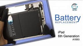 How to replace your iPad 6 A1893 battery step by step | TSA Tech