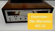 Overview - Reproduction Marantz WC-22 Wood Case/Cabinet by Lynward Woodworks