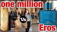 Versace Eros edp vs paco rabanne one million edt | fragrance test