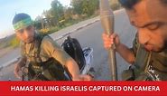 Video: Hamas terrorist's GoPro films his own death during Israel locality attack