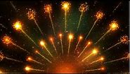 Fireworks Background Loop | Animation Videos | No Copyright | Visual Effects Video.