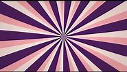 Sunburst background video hd free download no copyright abstract vintage pink and purple animation